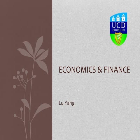 UCD DEGREE PROGRAM