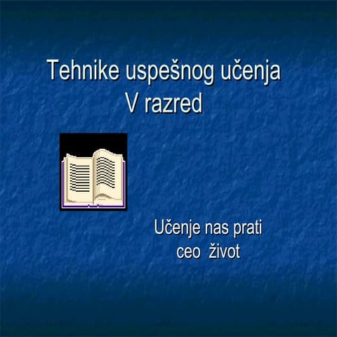 Uspešno učenje