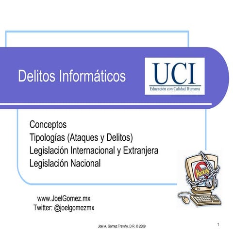 Delitos Informáticos en México y el Mundo