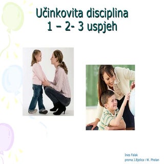 1 - 2- 3 - Učinkovita disciplina