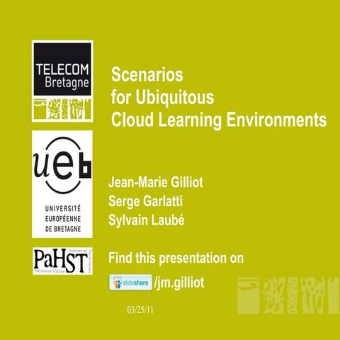 ubiquitous Cloud Learning Environments