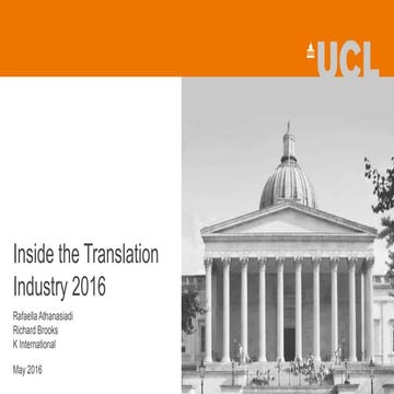 Inside the Translation Industry 2016