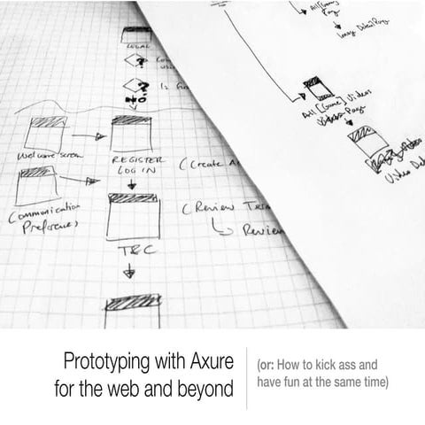 Prototyping with Axure for the web and beyond