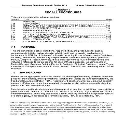 Product Recall Procedure Malaysia