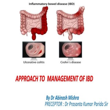 Ulcerative colitis MANAGEMENT pptx | PPT | Free Download
