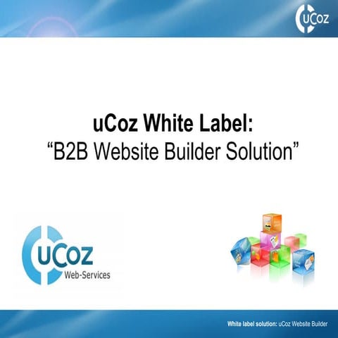 Ucoz white-labe