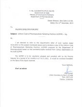 UCPMP for Pharma Co's in India - Ef...