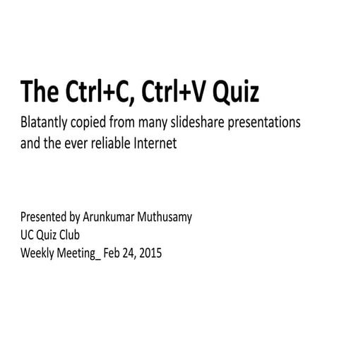 University of Cincinnati Quiz Club_Weekly quiz_Arun_feb 24