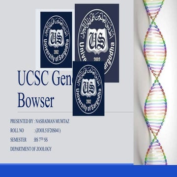 UCSC Genome browser BIOINFORMATICS (1).pptx