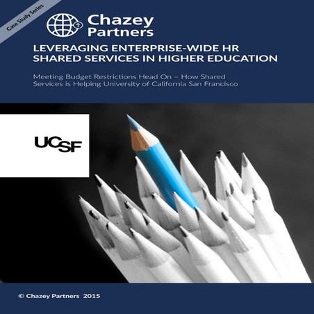 Leveraging Enterprise-Wide HR Shared Services in Higher Education