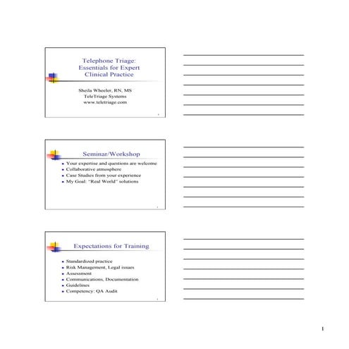 Nurse Triage: Essentials for Expert Practice | PDF