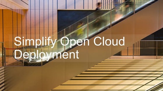 Cisco UCS for OpenStack Cloud