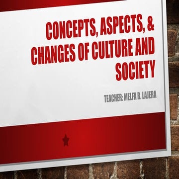 Understanding Culture Society and Politics Week 2