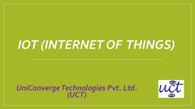 UCT Industry4.0 Talk