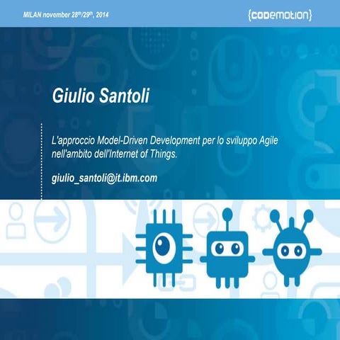 L'approccio Model-Driven Development per lo sviluppo Agile nell'ambito dell'I...