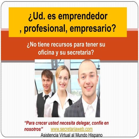Qué es una asistente virtual | PPTX