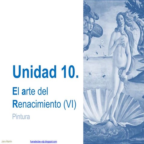 Ud 10.6 Pintura del Renacimiento en Italia
