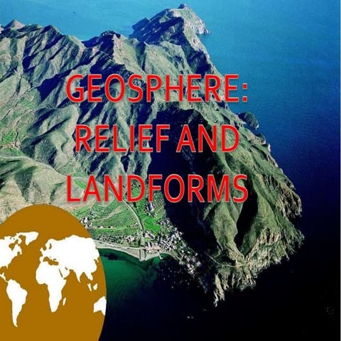 UD3.- RELIEF AND LANDFORMS