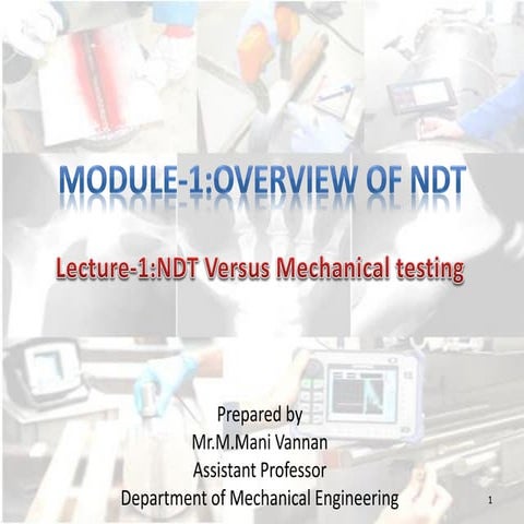 Non Destructive Testing Versus Destructive Testing