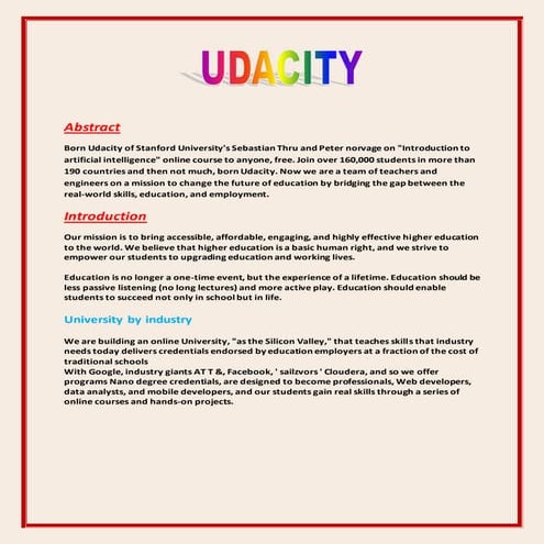 Udacity