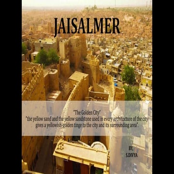 JAISALMER PLANNING 