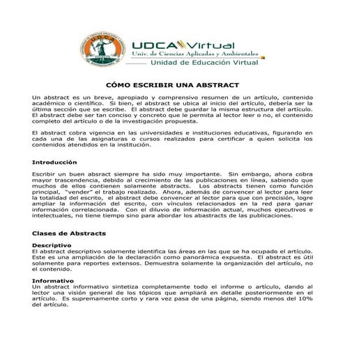como_hacer_abstract | PDF
