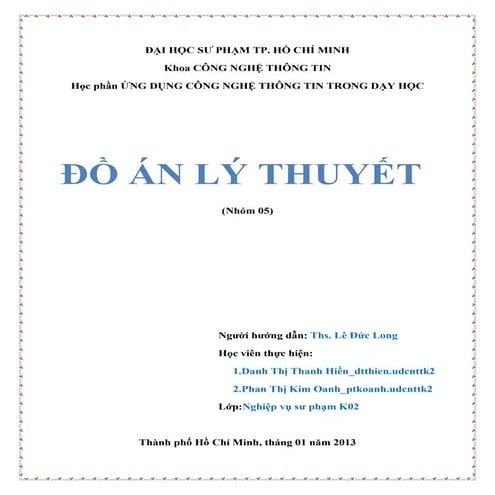 Udcnttk2 nhom05 doanlythuyet