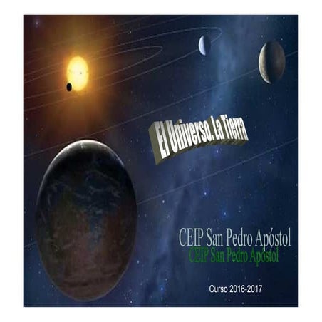 UDI 1. El  universo y La Tierra