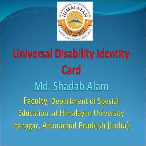 Udid card