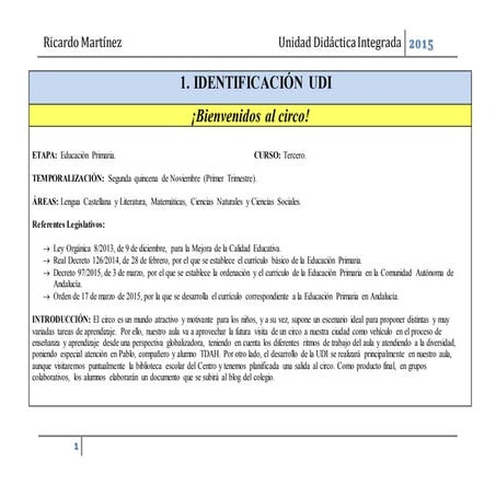 UDI TDAH Ricardo Martínez