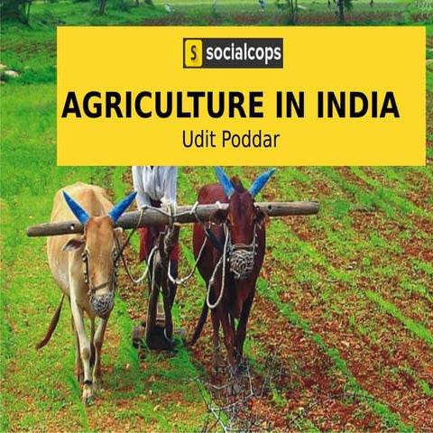 Data-Driven Decision Making For Indian Agriculture
