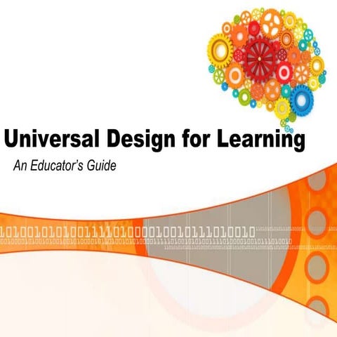 Universal Design for Learning ED554
