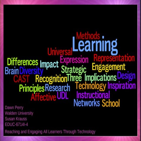 Universal Design for Learning