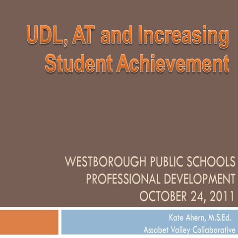 Udl at westborough