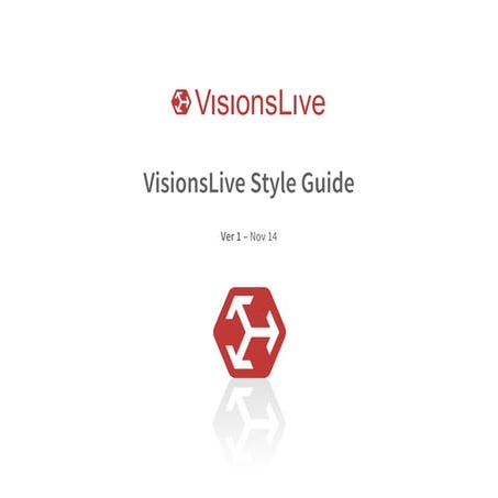 VisionsLive Style Guide November 2014_v1