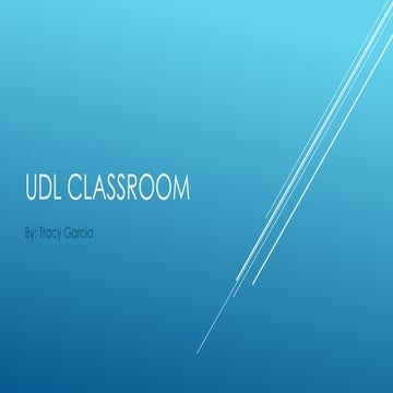 Udl classroom