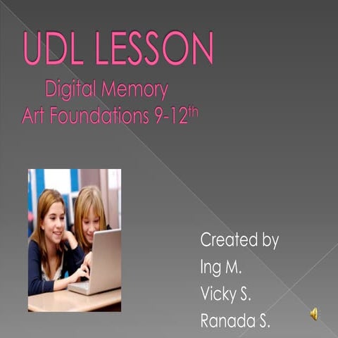 UDL ART Lesson 
