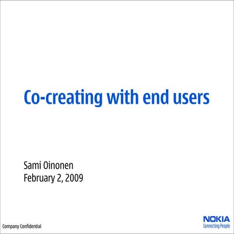 U D O I,  Sami  Oinonen,  Nokia,  Feb 2, 2009