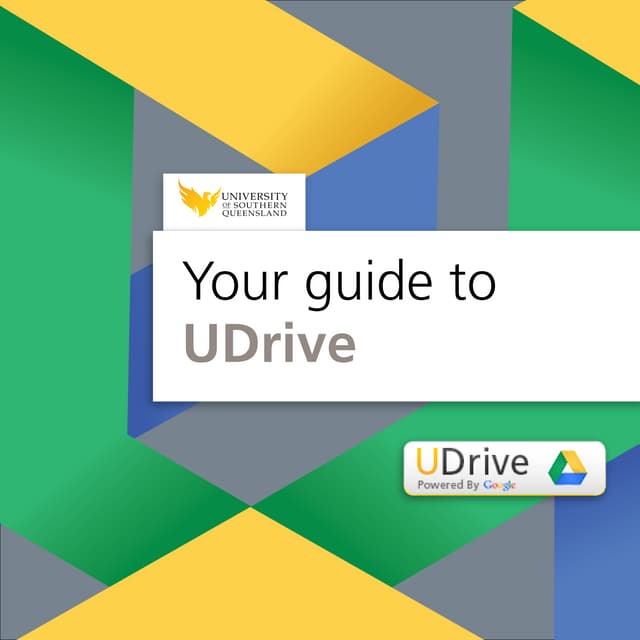 Your guide to UDrive