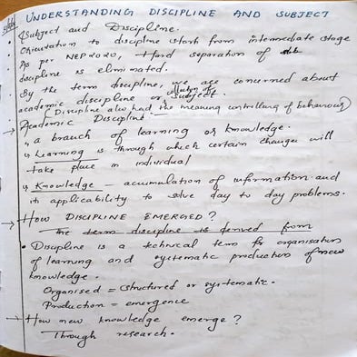 UDS.Rbl sir.tillSept13.Understanding discipline and subj 2025👨🏻‍🏫👩‍🏫✅✅