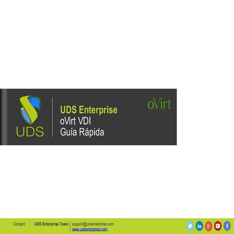 UDS Enterprise & vSphere Guía Rápida | PDF