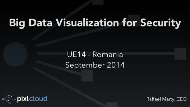 Workshop: Big Data Visualization for Security