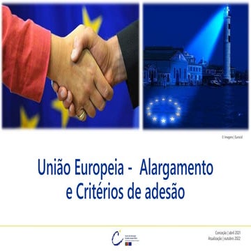Apresentação | UE - Alargamento e Critérios de adesão (atualização-out/2022)