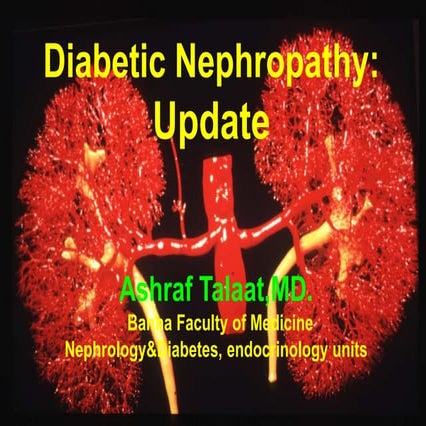 Ueda2015 diabetic  nephropathy dr.ashraf talaat