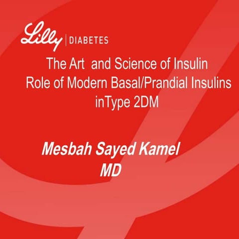 Ueda2015 lilly.the art of insulin dr.mesbah sayed