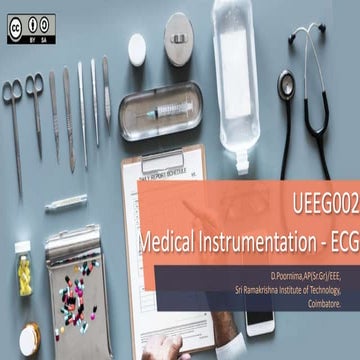 Medical Instrumentation- Biosignals, ECG