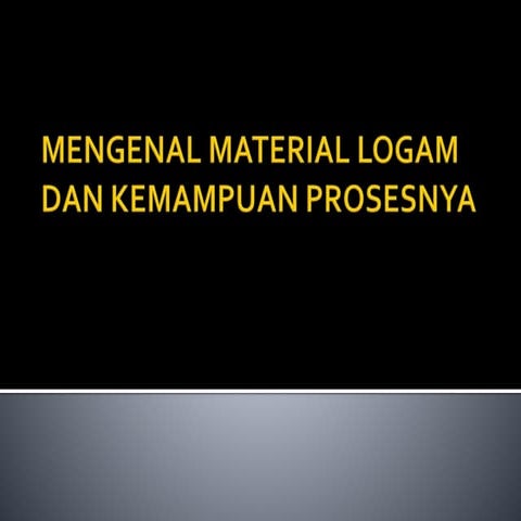 macam macam logam paduan