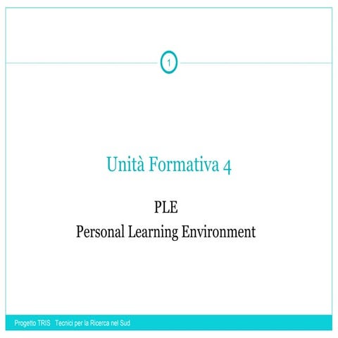 personal learning enviroment