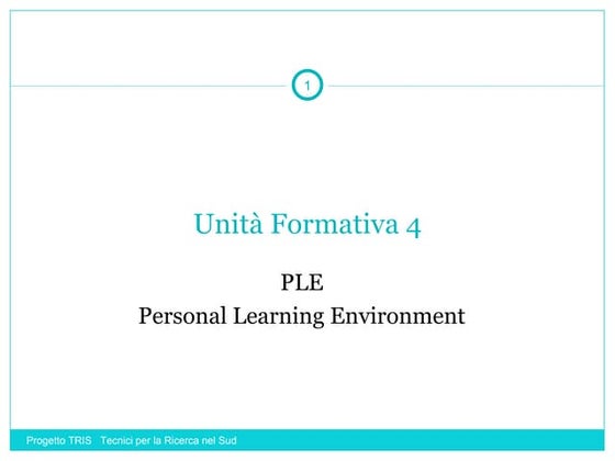 personal learning enviroment