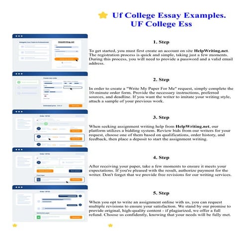 Uf College Essay Examples. UF College Ess